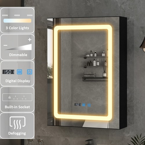 Led bathroom mirror cabinet - led,