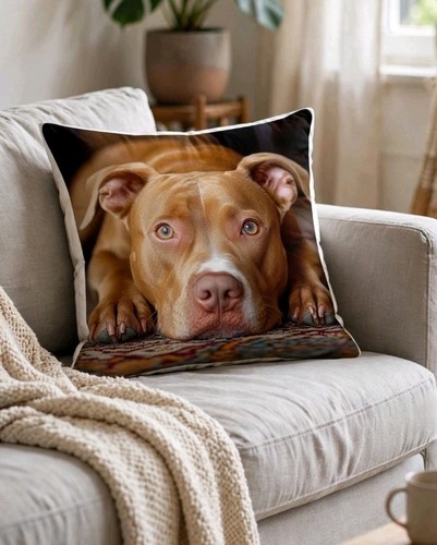 Beautiful red staffy dog - red,