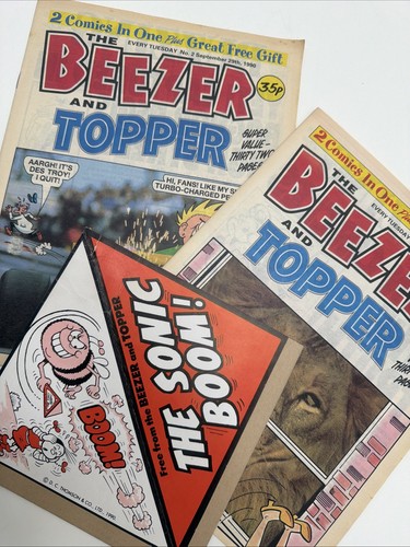 The beezer and topper - x,
