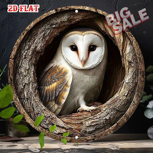 Stunning owl garden - stunning, plaque