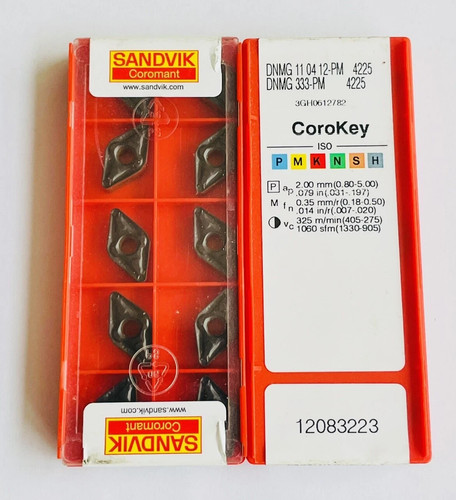 Sandvik turning inserts - sandvik, dnmg
