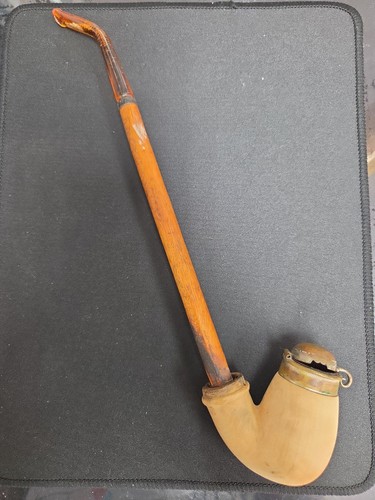 Antique meerschaum long stem - antique,
