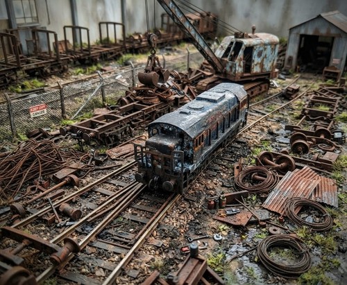 Gauge scale abandoned - n,