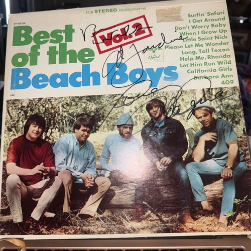 Beach boys signed - signed, best