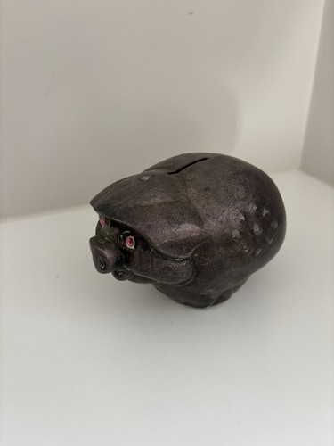 Pig money box jar - pig,