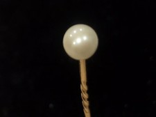 9ct rose gold - rose, pin