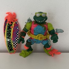 MIKE, THE SEWER SURFER **COMPLETE** Teenage Mutant Ninja Turtles Playmates 1990