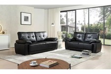 Leather sofa set - leather, 3+2+1