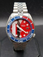 Seiko Mens Automatic Watch 'MOTOR SPORT' Modified Scuba DIvers c. Novemeber 1993