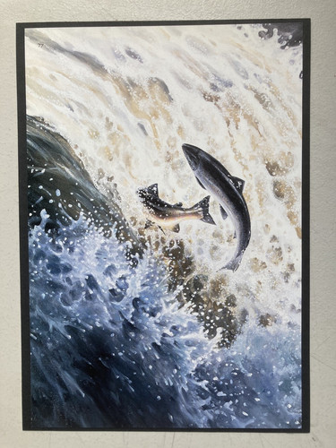 British wildlife print - print, '