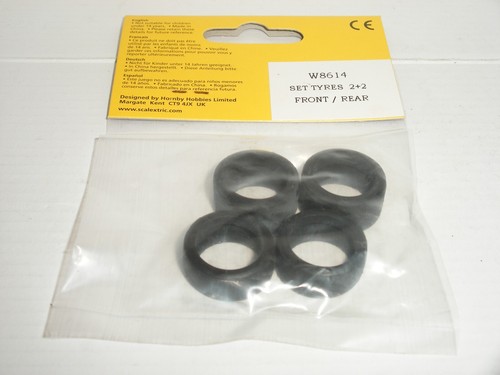 Scalextric w8614 tyres - scalextric,