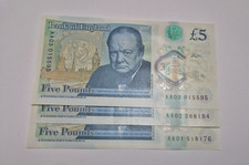 AA01-03 £5 Pound Polymer note