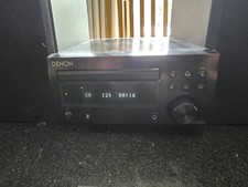 Denon RCD-M41DAB Bluetooth CD Player, and Hitachi SS-50 Hi-Fi Speakers