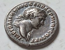 Trajan AR Denarius  107 AD