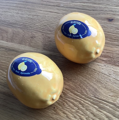 Glosters pottery lemon life - glosters,