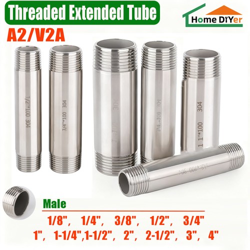 Stainless steel extended - extended, tube