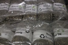 948g recycled cotton DK glitter sequins knitting wool