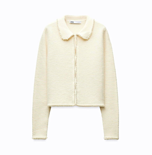 Zara ivory short zip - zara,