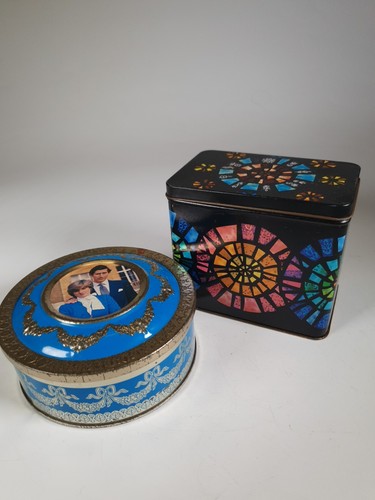 Vintage tins collectable - tins,