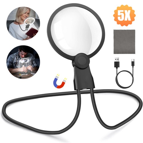 Hands free magnifying - 5x,