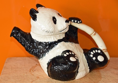 Vintage beswick panda teapot - vintage,