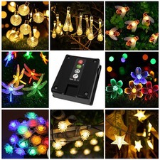 Solar 20 LED Butterfly Fairy