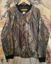 Stearns Dry Wear Jacket Large – Mossy Oak Camo Hunting Coat Vintage Outdoor Gear