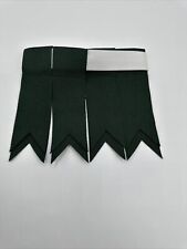 Scottish Kilt Hose Sock Flashes Garter Highland Wear choice of Colours now £7.99