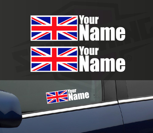 Driver name stickers - driver,