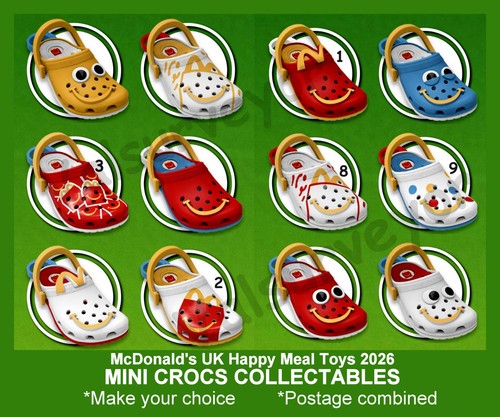 Mcdonalds 2026 crocs happy - mcdonalds,