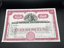Bond Stores Incorporated Stock