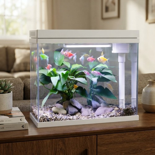 Complete rimless aquarium - complete, 9l