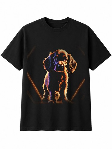 Cocker spaniel hexagon - cocker,