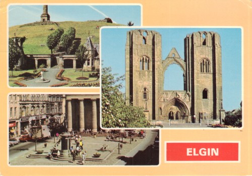 Postcard elgin moray - elgin,,