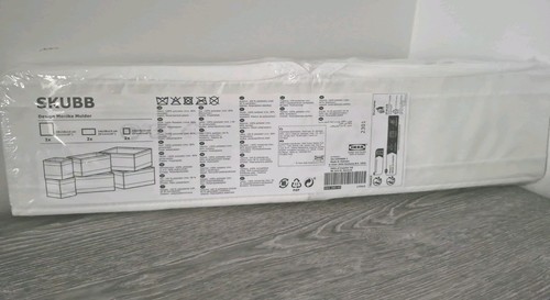 Ikea skubb white - white, storage