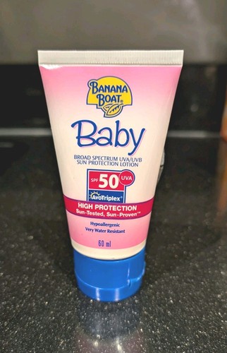 Banana boat baby sunscreen - banana,