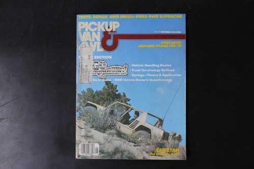 Pickup van 4wd - pickup, magazine