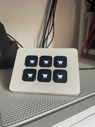 Custom white six key - white,