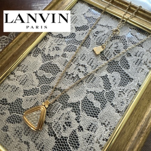 Vintage lanvin necklace - necklace, gold