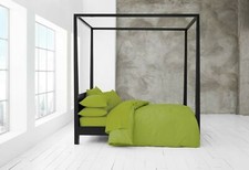 Percale Non Iron Duvet Quilt  Cover with Pillowcase Or Bed Sheets     All Sizes