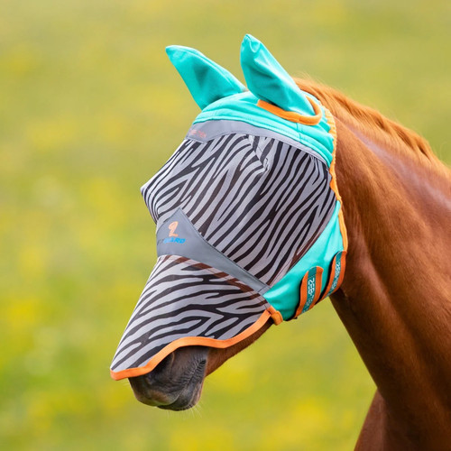 Shires zeb tek fly mask - fly,