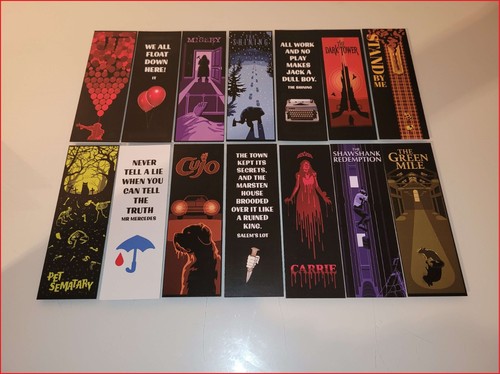 Stephen king bookmarks - king,