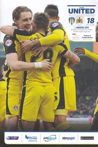 2014 colchester united - 2014/15,
