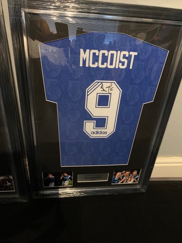 Ally mccoist hand signed - mccoist,