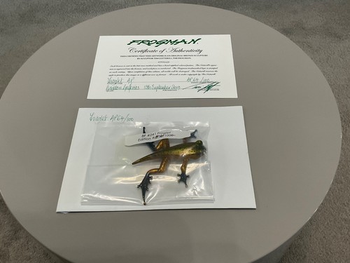 Tim cotterill bronze frog - frog, (