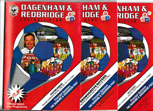Dagenham redbridge 1994 - dagenham,