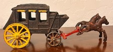 VTG Cast Iron 2 Horse Drawn