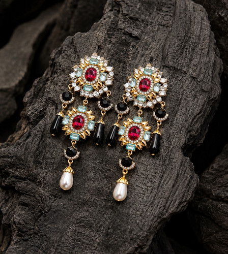 Baroque colorful crystal - colorful,