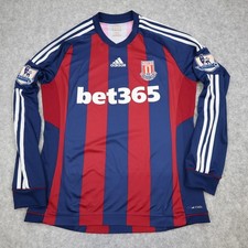 Stoke City Shirt Mens Medium