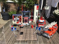 playmobil huge fire station